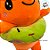 Abóbora de Pelúcia com Boia Verde - Laranja - 23cm  - 1 unidade - Rizzo - Imagem 5