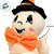 Fantasma de Pelúcia com Chapéu de Bruxa e Gravata - Branco - 28cm  - 1 unidade - Rizzo - Imagem 5