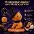 Gato de Pelúcia com Chápeu Preto - Laranja - 20cm - 1 unidade - Rizzo - Imagem 2