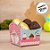 Cestinha Para Doces - Yumm! - 5,5x6x5,5cm - 10 unidades - Cromus - Rizzo - Imagem 3