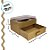 Caixa Meio Ovo de Colher 150g/250 Com Gaveta - MDF - 22,5x16x11cm - 1 unidade - Rizzo - Imagem 2