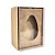 Caixa Meio Ovo de Colher 150g/250g Com Gaveta - Madeira Pinus - 22,5x16x11cm - 1 unidade - Rizzo - Imagem 1