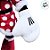 Pelúcia Minnie Noel com Vestido Poá - Vermelho/Branco - 42cm - 1 unidade - Cromus - Rizzo - Imagem 3