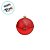 Bola de Natal - Vermelha - Gomo e Glitter - 10cm - 2 unidades - Cromus - Rizzo - Imagem 3