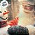 Almofada de Natal - Papai Noel e Boneco de Neve - 43x43cm - 1 unidades - Rizzo - Imagem 4