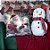 Almofada de Natal - Papai Noel e Boneco de Neve - 43x43cm - 1 unidades - Rizzo - Imagem 6