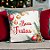Almofada de Natal - "Boas Festas" - 43x43cm - 1 unidades - Rizzo - Imagem 1