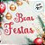 Almofada de Natal - "Boas Festas" - 43x43cm - 1 unidades - Rizzo - Imagem 4