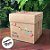 Caixa Cubo Para Panetone e Presente - XG 15x15x15cm - Kraft - 10 unidades - Assk - Rizzo - Imagem 4