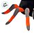 Aranha de Pelúcia - Preto e Laranja 38cm - 1 unidade - Rizzo - Imagem 3
