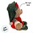 Ursinho Duende de Pelúcia - Verde e Vermelho - 25cm - 1 unidade - Rizzo - Imagem 7