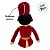 Soldadinho de Chumbo de Pelúcia - Vermelho e Preto - 50cm - 1 unidade - Rizzo - Imagem 3