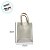 Sacola Transparente PVC com Alça de Fibra - 35x25x15cm - 1 unidade - Rizzo - Imagem 3