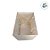 Sacola de Papel com visor de PVC 24x18x26,5cm - Branca - 10 unidades - Rizzo - Imagem 5