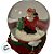 Enfeite Decorativo de Natal - Globo de Neve com Noel Com Sino - 6,2cm - 1 unidade - Cromus - Rizzo - Imagem 2