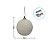 Bola De Natal - Branco - Glitter - 10cm - 4 unidades - Cromus - Rizzo - Imagem 3
