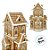 Enfeite Decorativo de Natal Com LED - Casinha Ginger Bread - 25,5x17cm - 1 unidade - Cromus - Rizzo - Imagem 2