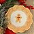 Bandeja Decorativa De Natal De Cerâmica - Boneco Ginger Bread - Marrom e Branco - 28,5cm  - 1 unidade - Cromus - Rizzo - Imagem 1