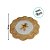 Bandeja Decorativa De Natal De Cerâmica - Boneco Ginger Bread - Marrom e Branco - 28,5cm  - 1 unidade - Cromus - Rizzo - Imagem 3