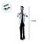 Enfeite Decorativo de Halloween Com Luz e Som - Zumbi Médico Baltazar - 170cm - 1 unidade - Cromus - Rizzo - Imagem 2