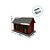 Casinha Decorativa De Natal Com LED - Vermelha e Verde - 8cm - 1 unidade - Rizzo - Imagem 3