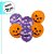Balão de Festa Látex 12" Halloween - Abóboras e Morcegos - 6 unidades - Rizzo - Imagem 2