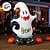 Balão de Festa Microfoil 124cm - Boneco Ghost Halloween - 1 unidade - Rizzo - Imagem 3