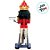 Soldado de Chumbo de Madeira Montado em Cavalo - 9x31x24,5cm - Vermelho - 1 unidade - Artlille - Rizzo - Imagem 4