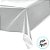 Toalha de Mesa de Plástico Laminado - Branco - 1,37x1,83m - 1 unidades - Artlille - Rizzo - Imagem 2