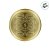 Prato Laminado Numero 5 Ouro - 27cm  - 1 unidade - Regina - Rizzo - Imagem 3