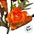 Galho Decorativo de Páscoa - Cenouras e Flores Branca/Laranja - 65cm - 1 unidade - Cromus - Rizzo - Imagem 5