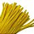 Haste de Chenille 30cm - Amarelo - 100 unidades - Art Montagem - Rizzo - Imagem 1