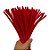 Haste de Chenille 30cm - Vermelho - 100 unidades - Art Montagem - Rizzo - Imagem 3
