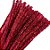 Haste de Chenille 30cm - Vermelho Metalizado - 100 unidades - Art Montagem - Rizzo - Imagem 1
