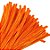 Haste de Chenille 30cm - Laranja - 100 unidades - Art Montagem - Rizzo - Imagem 1