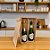 Caixa de Madeira para Vinho Dupla - 36x23,5x10,5cm - 1 unidade - Rizzo - Imagem 1