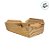 Caixote de Madeira Trapezoidal M - 30x22x11cm - 1 unidade - Rizzo - Imagem 3