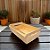 Caixote de Madeira Trapezoidal G - 40x29x13cm - 1 unidade - Rizzo - Imagem 1