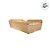 Caixote de Madeira Trapezoidal G - 40x29x13cm - 1 unidade - Rizzo - Imagem 3