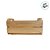 Caixote de Madeira Ceasa M - 35x20,5x16,5cm - 1 unidade - Rizzo - Imagem 4