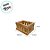 Caixote de Madeira Jardineira P - 20,5x15,5x11cm - 1 unidade - Rizzo - Imagem 2