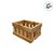 Caixote de Madeira Jardineira P - 20,5x15,5x11cm - 1 unidade - Rizzo - Imagem 4