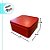 Lata de Metal Quadrada - Vermelho - 11x11x5,5cm - 1 unidade - Rizzo - Imagem 3