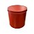 Lata de Metal Redonda - Vermelho - 10x10x10cm - 1 unidade - Rizzo - Imagem 2