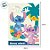 Kit Para Colorir Livro e Giz - Stitch - 1 unidade - Disney Original - Rizzo - Imagem 3