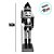 Boneco Soldado Quebra Nozes de Madeira Com Lança - 16cm - Preto e Dourado - 1 unidade - Rizzo - Rizzo - Imagem 2