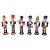 Kit Boneco Soldado Quebra Nozes de Madeira - 13,5cm - Verde, vermelho e azul - 6 unidades - Rizzo - Rizzo - Imagem 1