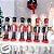Kit Boneco Soldado Quebra Nozes de Madeira - 10cm - Chapéu Preto e Vermelho - 6 unidades - Rizzo - Rizzo - Imagem 4