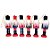 Kit Boneco Soldado Quebra Nozes de Madeira - 10cm - Chapéu Preto e Vermelho - 6 unidades - Rizzo - Rizzo - Imagem 3