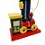 Boneco Soldado Quebra Nozes de Madeira com Trem - 35cm - Azul, Verde e Vermelho - 1 unidade - Rizzo - Imagem 2